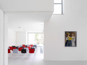 Neugestaltung der Galerien für moderne und zeitgenössische Kunst im Museo Ugo Carà Muggia Triest Foto des Veranstaltungsraums von der Galerie der zeitgenössischen Kunst - Beratungs- und Planungsleistungen in Architektur